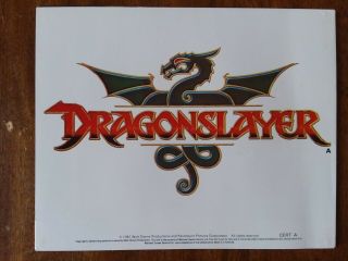 Dragonslayer (1981 Movie),  Set Of 10 British Lobby Cards / Front - Of - Houe Stills