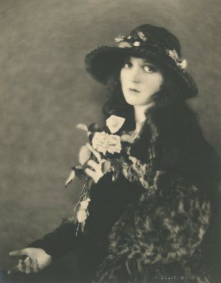 Silent Film Star Madge Bellamy 1920s Pictorialist Glamour Photograph 2
