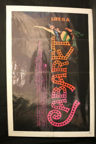 Cabaret 1 - Sheet - 1971 Liza Minnelli Folded (c - 6)