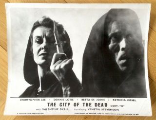 Horror Hotel - City Of The Dead - Orig Uk Foh Still / Lc Christopher Lee