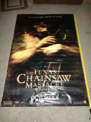 The Texas Chainsaw Massacre The Beginning Movie Poster Vinyl Banner 4 ' X 6 ' Ft 3