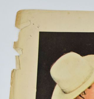 1934 Monogram Pictures Film Poster THE STAR PACKER John Wayne - CR - 13 3