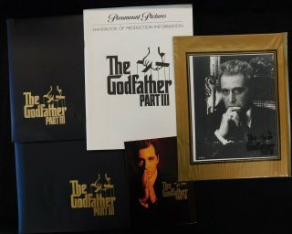 The Godfather Part Iii (3) 1990 Movie Press Kit " Al Pacino " Paramount Pictures