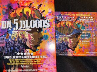Da 5 Bloods Promo Fyc Dvd,  Soundtrack 10 Tracks Cd,  Spike Lee