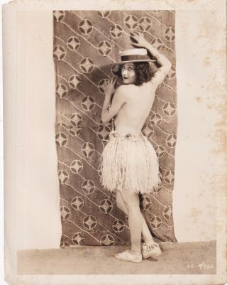 Vera Steadman Pre - Code Alluring Pose Cheesecake Portrait 1930s Orig Photo 354