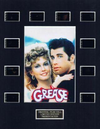 Grease (1978) Authentic 35mm Movie Film Cell 8x10 Matted Display - W/coa