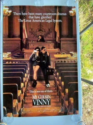 My Cousin Vinny 27x40 Theatrical Poster In Vg