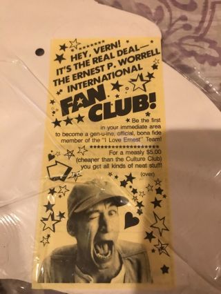 ernest p worrell mask and fan club promo 3