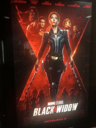 Black Widow - Ds Movie Poster 27x40 D/s - 2019 Intl Avengers