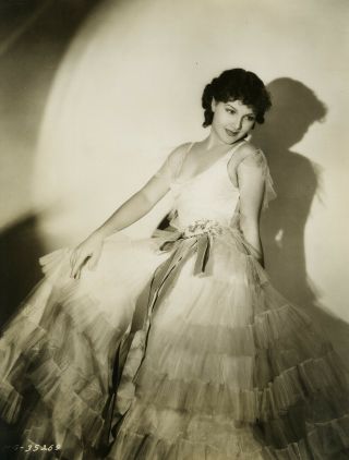 Jean Parker 1934 Large Format Hollywood Regency Glamour Photograph