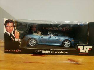 1995 Ut Goldeneye James Bond Die - Cast Bmw Z3 Roadster 1/18 Scale