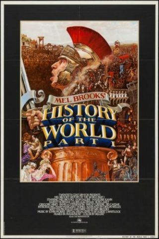 History Of The World Part 1 Folded 27x41 Movie Poster 1981 Mel Brooks