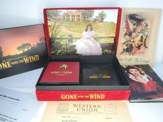 Gone With The Wind 70th Anniversary Red Velvet Box Complete Set