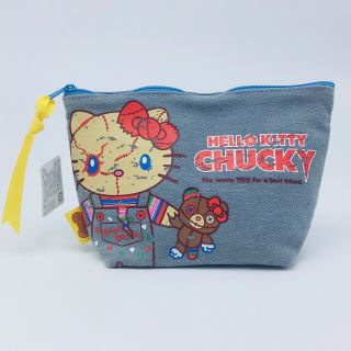 Chucky X Hello Kitty Makeup Pouch 2016 Universal Studios Japan Sanrio