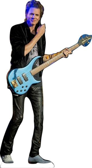 Duran Duran - John Taylor - Bass Blue 74 Tall Life Size Cardboard Cutout Standee
