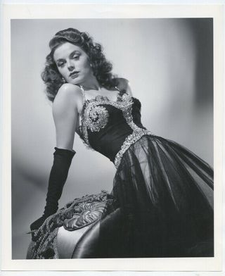 Marguerite Chapman 1945 Vintage Hollywood Portrait By Whitey Schafer