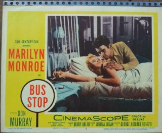 Marilyn Monroe,  Lobby Card,  Bus Stop 1956 14x11