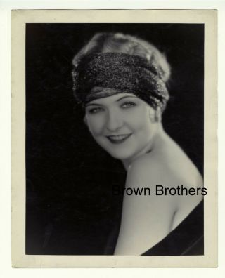1920s Actress Laura Laplante Portrait Oversized Dbw Photo By Edwin Bower Hesser