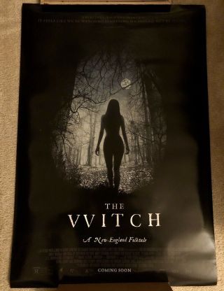 Authentic Movie Poster The Witch (2015) 27x41 A24 Horror