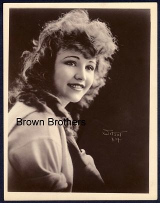 1920s Silent Film & Christie Comedy Star Betty Compson Dbw Photo By Witzel - Bb