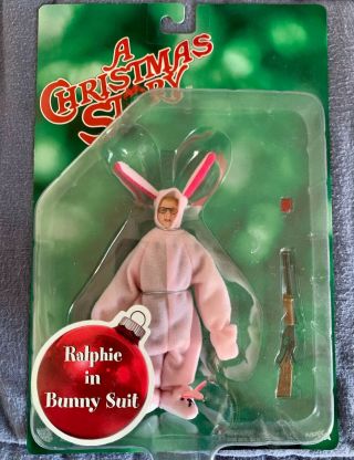 Ralphie In Bunny Suit W/red Ryder A Christmas Story Figure Neca Reel Toys