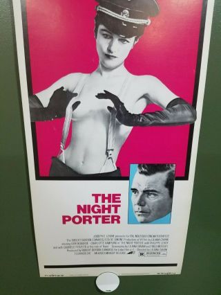 1974 THE NIGHT PORTER Insert Poster 14 