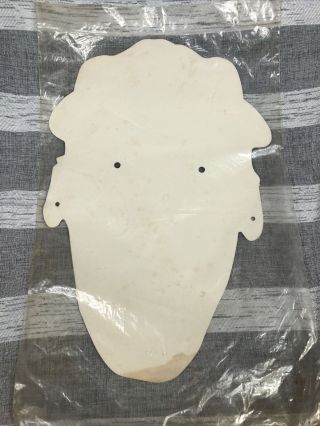 Vintage Ernest P Worrell Jim Varney Paper Face Mask Fan Club Earnest Mask 2