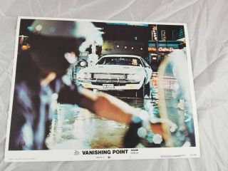 Vanishing Point - Barry Newman - 11x14 - Color - Lobby Card 7 1971