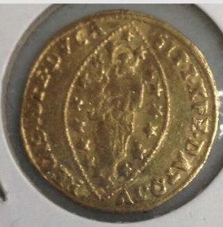 1 day,  my opinion XF Zecchino gold coin 1789 - 1797 Venice Ludovico Manin 3