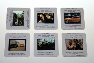 The Fast And The Furious - 6 Press Kit Slides Vin Diesel Paul Walker M Rodriguez