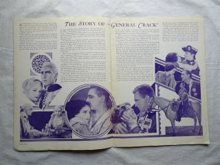 General Crack Souvenir Vitaphone Talking Picture Movie Book,  John Barrymore 1929 3