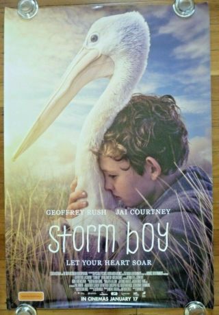 Storm Boy 2019 Australian Advance One Sheet Movie Poster Jai Courtney