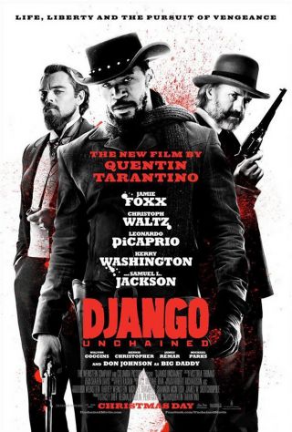 Django Unchained Intl B Double Sided Movie Poster 27x40 Inches