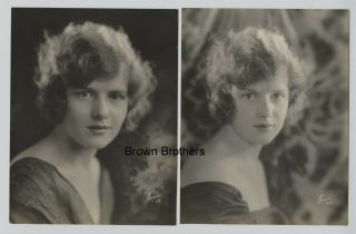 1920s Hollywood Silent Film Actress Marjorie Daw Portrait Dbw Photos By Evans (2