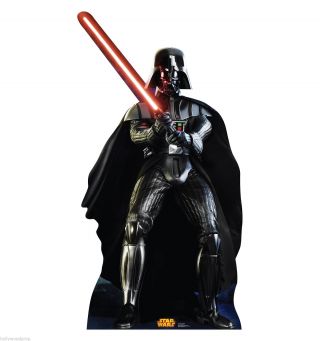 Darth Vader Star Wars Lifesize Cardboard Standup Standee Cutout Poster Figure