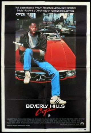 Beverly Hills Cop Eddie Murphy Australian One Sheet Movie Poster