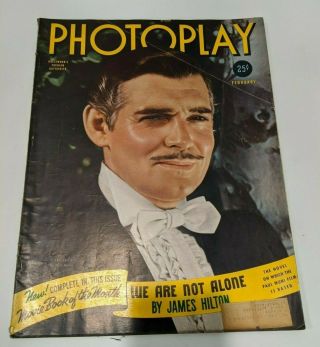 Photoplay - February 1940 (clark Gable / Gone With The Wind)
