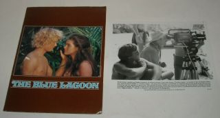 1980 The Blue Lagoon Promo Movie Press Kit 10 Photos Brooke Shields Teen Romance