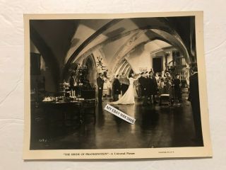 Vintage Photo The Bride Of Frankenstein Universal Pictures