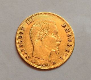 France / 1860a 5 Gold Francs Napoleon Iii.