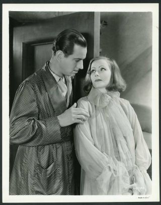 Greta Garbo,  Melvyn Douglas " As You Desire Me " Vintage 1932 Photo