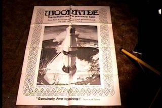 Moon Ride Orig Movie Poster 1974 Space Travel Astronauts Sci Fi
