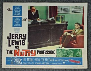 The Nutty Professor 1963 Lobby Card 3 Jerry Lewis 11x14 Movie Poster