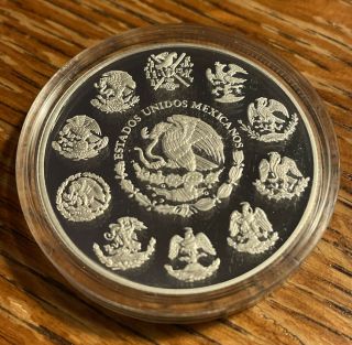 2006 Mexico Libertad Silver Proof 1 Ounce.  Impossible To Find 4000 Minted 2