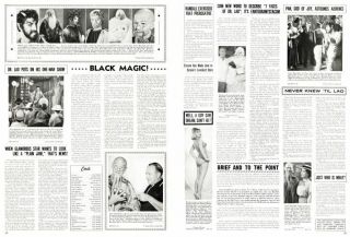 7 FACES OF DR.  LAO pressbook,  Tony Randall,  Barbara Eden,  Arthur O ' Connell 2