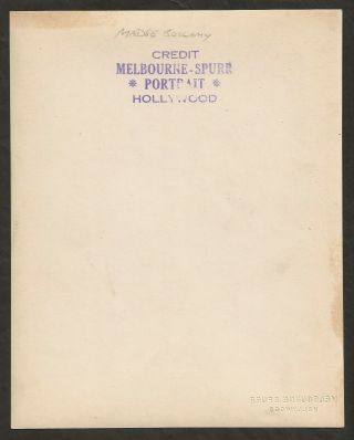 1910 ' S MADGE BELLAMY MELBOURNE SPURR DELUXE ESTATE PHOTO 2
