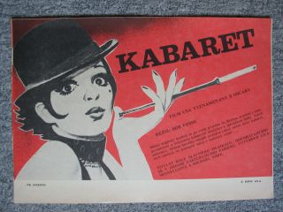 Cabaret - set movie posters - Director: Bob Fosse (Liza Minnelli) 3