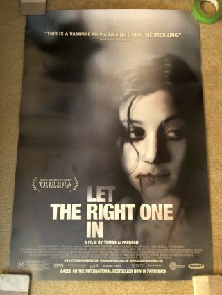 Let The Right One In (2008) Authentic Us Theatrical Poster (27x41,  Vampire Film)