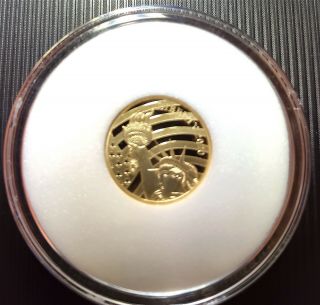2020 1/10 oz First - year - of - issuse - 24K Pure Gold Double Eagle $5 Coin PROOF 2