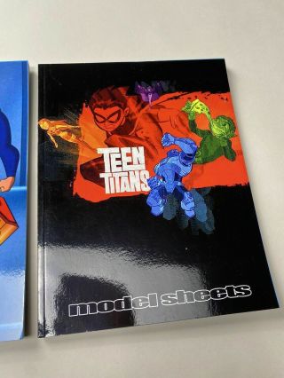 Teen Titans - Model Sheet / Character Designs Book